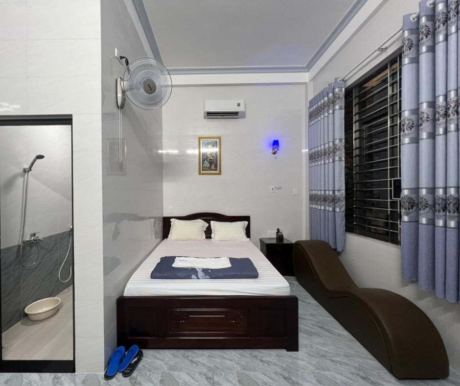 Nhà nghỉ có ghế tình yêu Quảng Ngãi - Duy Tân, Thiên Tân Motel